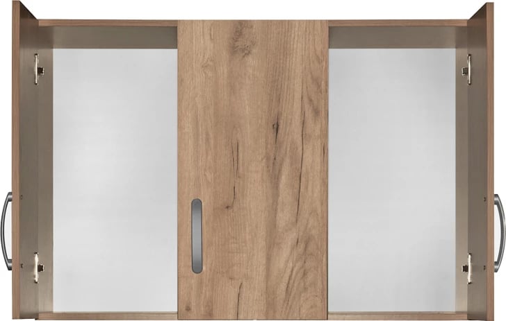 Kabinet Zelia 3 dyer, ngjyrë lisi, 90x42x60 cm