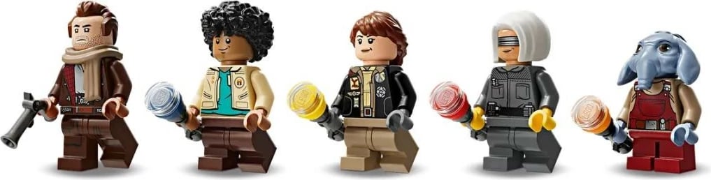 Set LEGO Star Wars Onyx Cinder 75374, 1325 pjesë, për fëmijë 10+, me minifigura