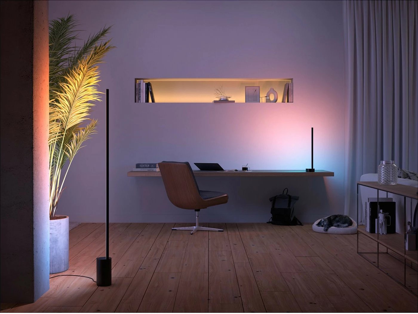 Llambë smart Philips Hue 915005987201, LED, 2550 lm, 25000 orë, e zezë