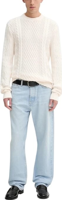 Xhemper për meshkuj Tommy Hilfiger Jeans, i bardhë