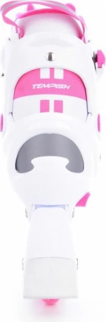Rollera/Patina për vajza Tempish, të bardha dhe rozë