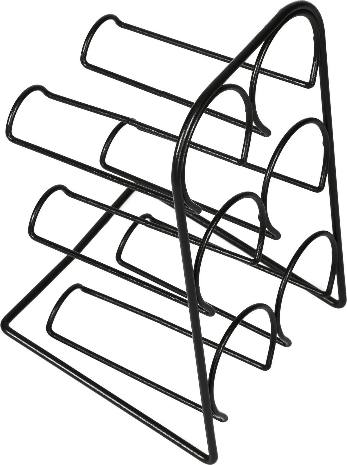 Mbajtës shishe vere, Skye Decor, ngjyrë e zezë