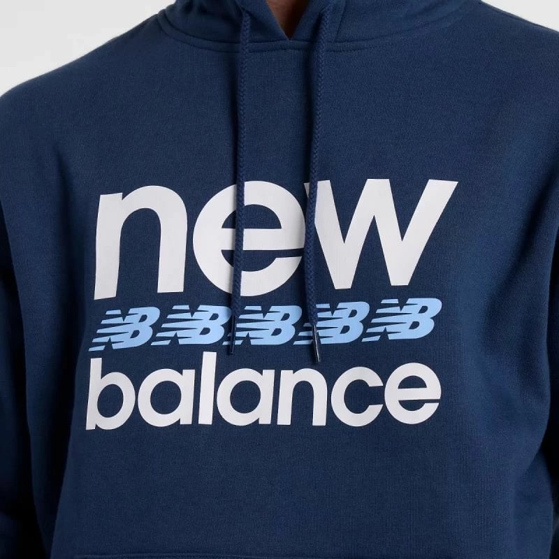 Duks për meshkuj New Balance, navy blue Duks për meshkuj New Balance, navy blue