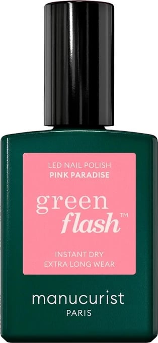 Llak për thonj Manucurist Green Flash Pink Paradise për femra, 15ml