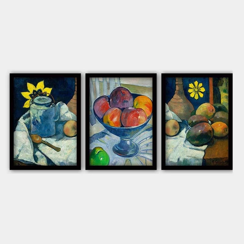 Pikturë dekorative me kornizë (3 copë), Wallity, 3SC_UN1233904 _3545