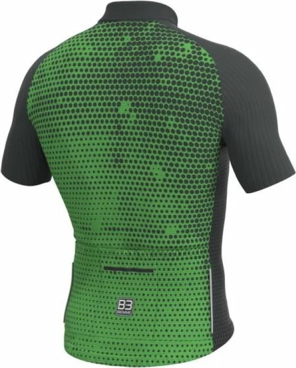 Fanellë çiklizmi Biemme për meshkuj, e zezë dhe e gjelbër