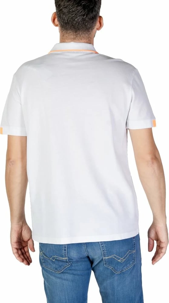 Maicë polo Refrigiwear për meshkuj, e bardhë