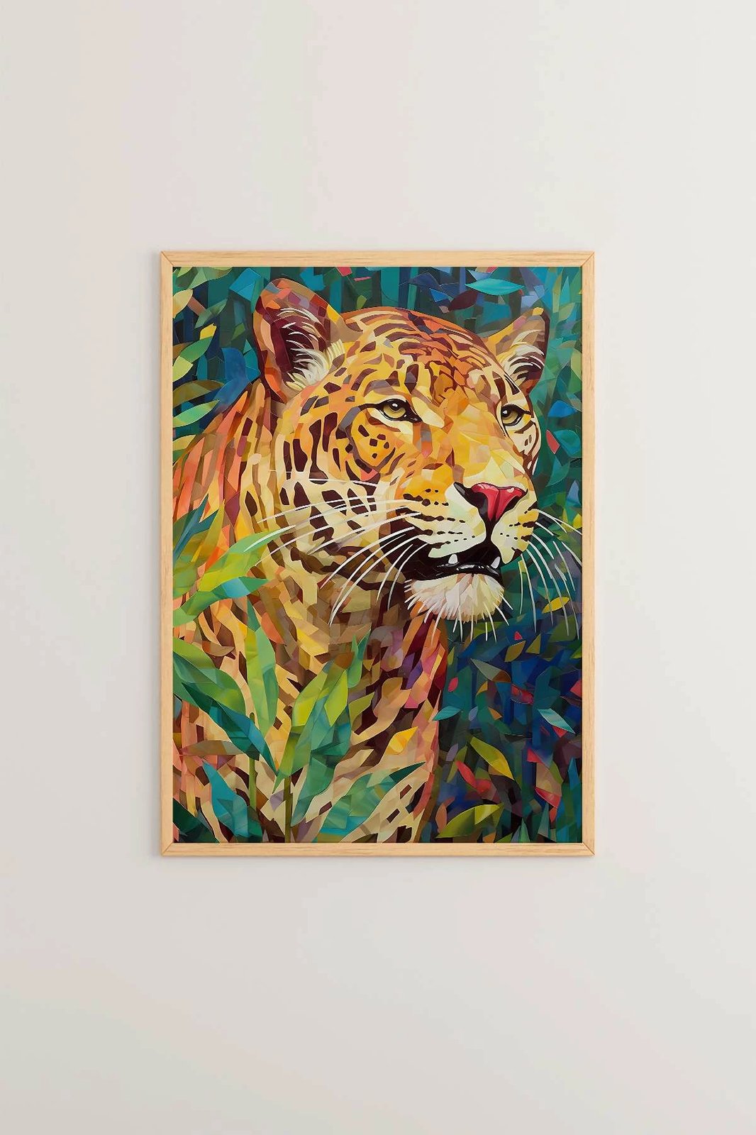 Pikturë dekorative me kornizë, shumëngjyrëshe, Wallity, Mscartmdl34