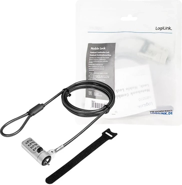 Kabull sigurie për laptop Logilink, 2.0m