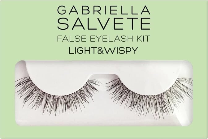 Qerpikë të rremë për femra Gabriella Salvete False Eyelash Kit Light & Wispy, 1 copë