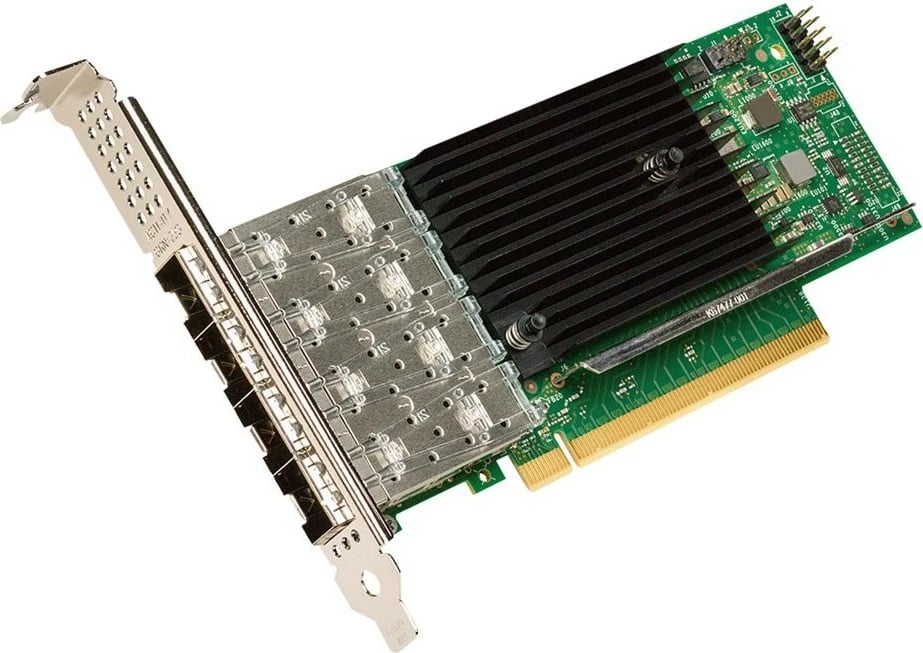 Adapter server Intel E810XXVDA4, 4 porte, 10/25Gbe, SFP+/SFP28 Adapter server Intel E810XXVDA4, 4 porte, 10/25Gbe, SFP+/SFP28