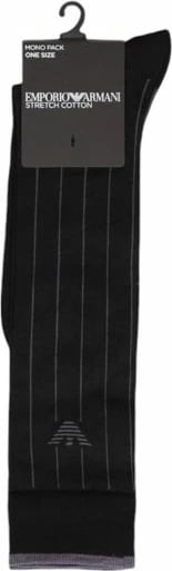 Çorape për meshkuj Emporio Armani, e zezë