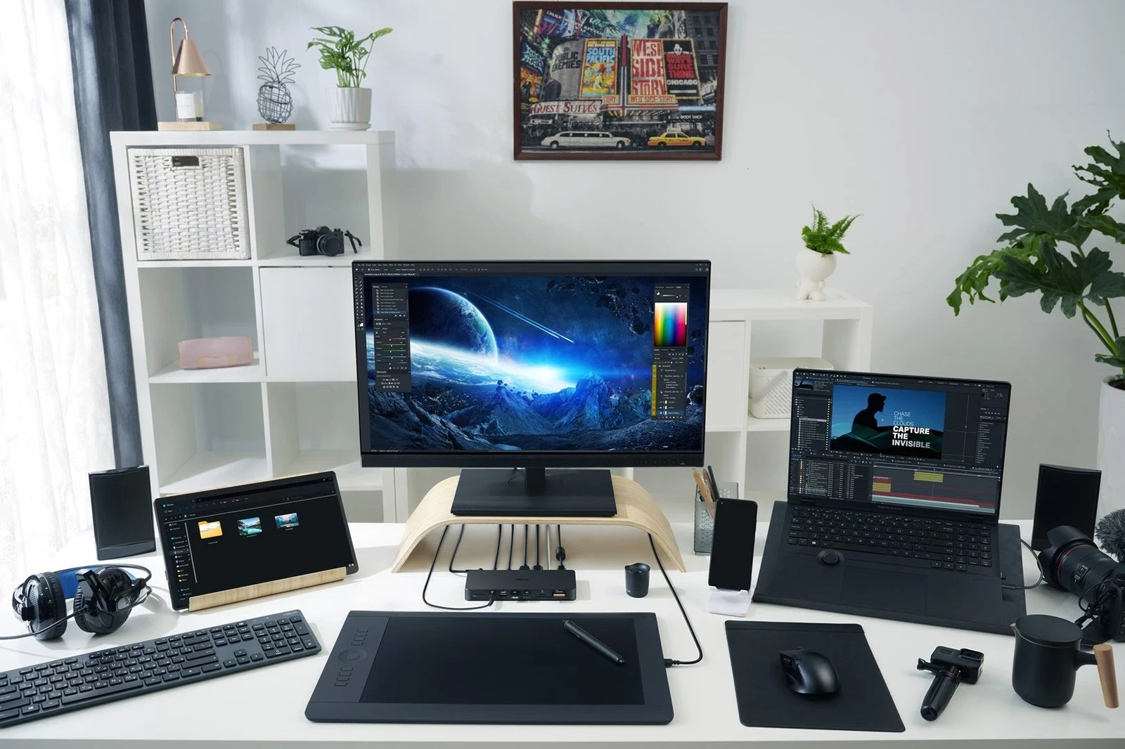 Kasë dokimi ASUS DC500, Triple 4K Thunderbolt 4, me kabllo, e zezë