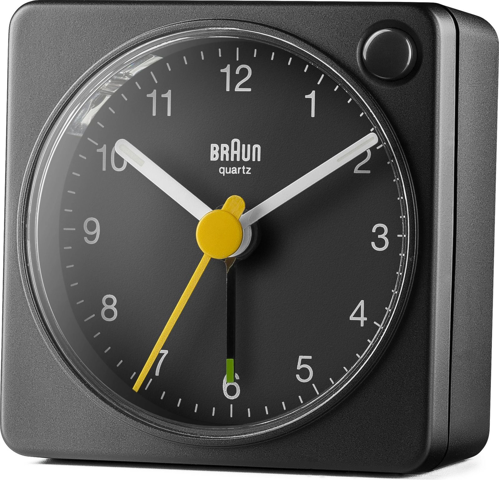 Orë alarmi Braun BC02XB, kuarc, analog, zi Orë alarmi Braun BC02XB, kuarc, analog, zi