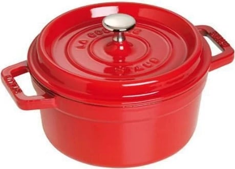 Cocotte ZWILLING, 18 cm, gize, e kuqe