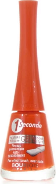Llak për thonj Bourjois 1 Second 58 Diabol'Orange unisex