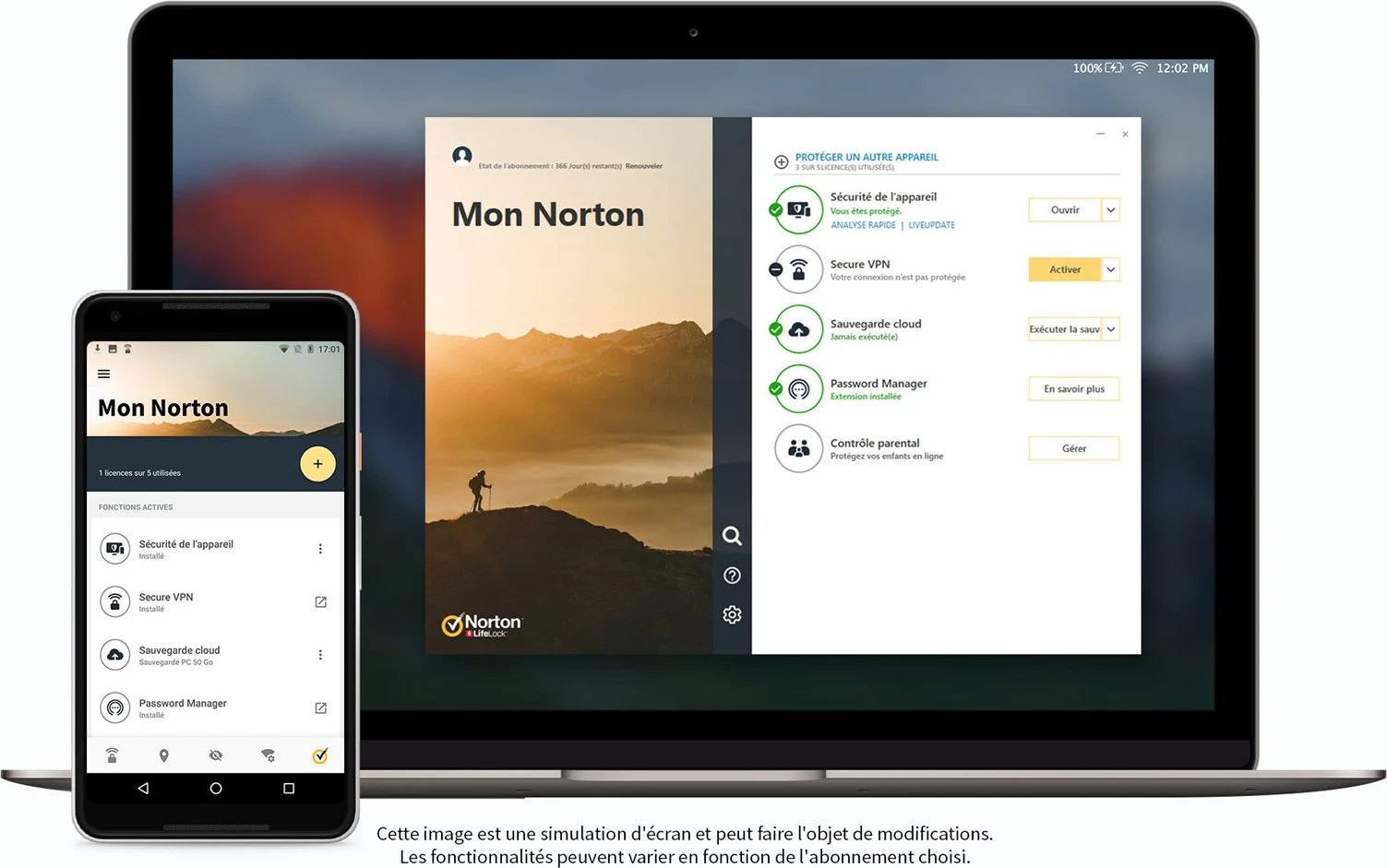Sistem antivirus Norton 360 Premium
