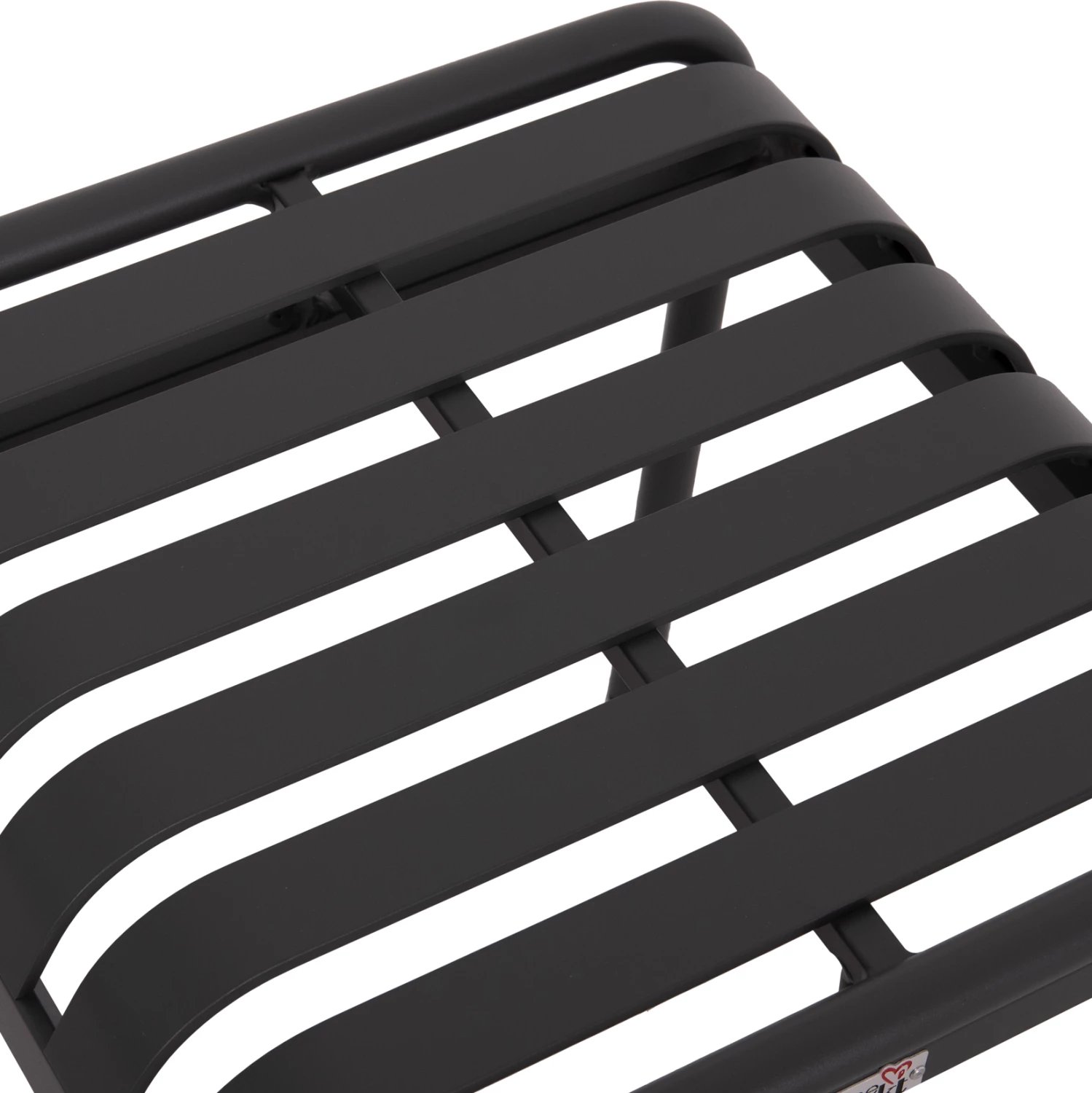 Stool i shkurtër alumini RACHEL, ngjyrë gri, FH6340.01, 45x45x46cm