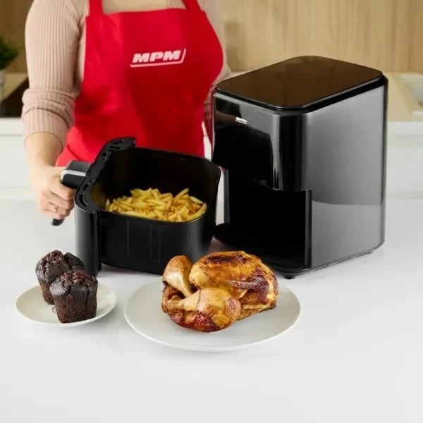 Fritezë ajri MPM MFR-11, 1400 W, e zezë