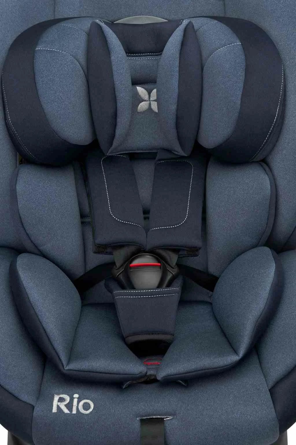 Sedilje veture për fëmijë CARETERO Rio 40-105 cm deri 22 kg ISOFIX 360° me këmbë stabilizuese i-Size blu