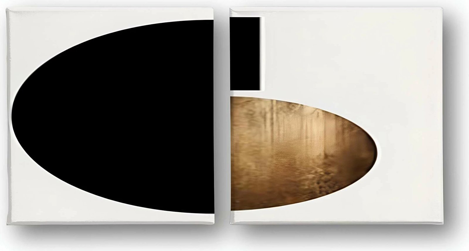 Pikturë dekorative në kanavacë (2 copë), Wallity, ASR_CNV2-10, 50x50