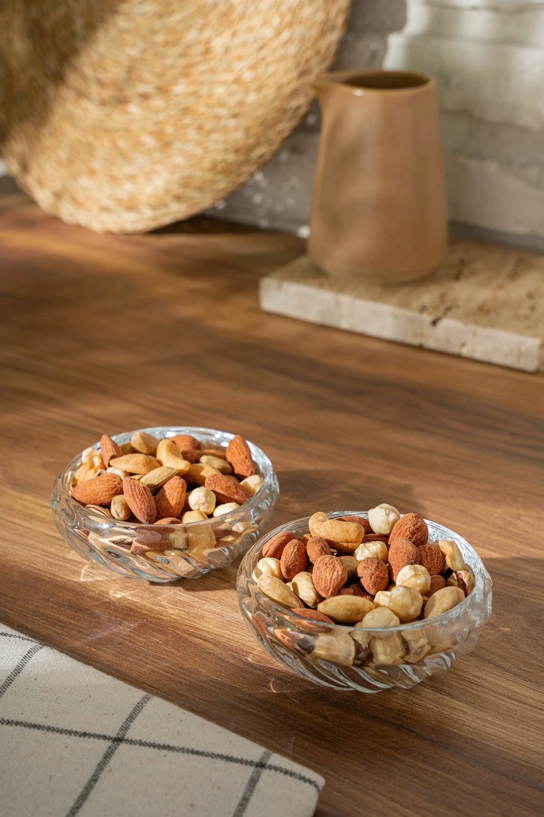 Set i 6 tasave prej qelqi, Hermia Concept, BL7334GCL