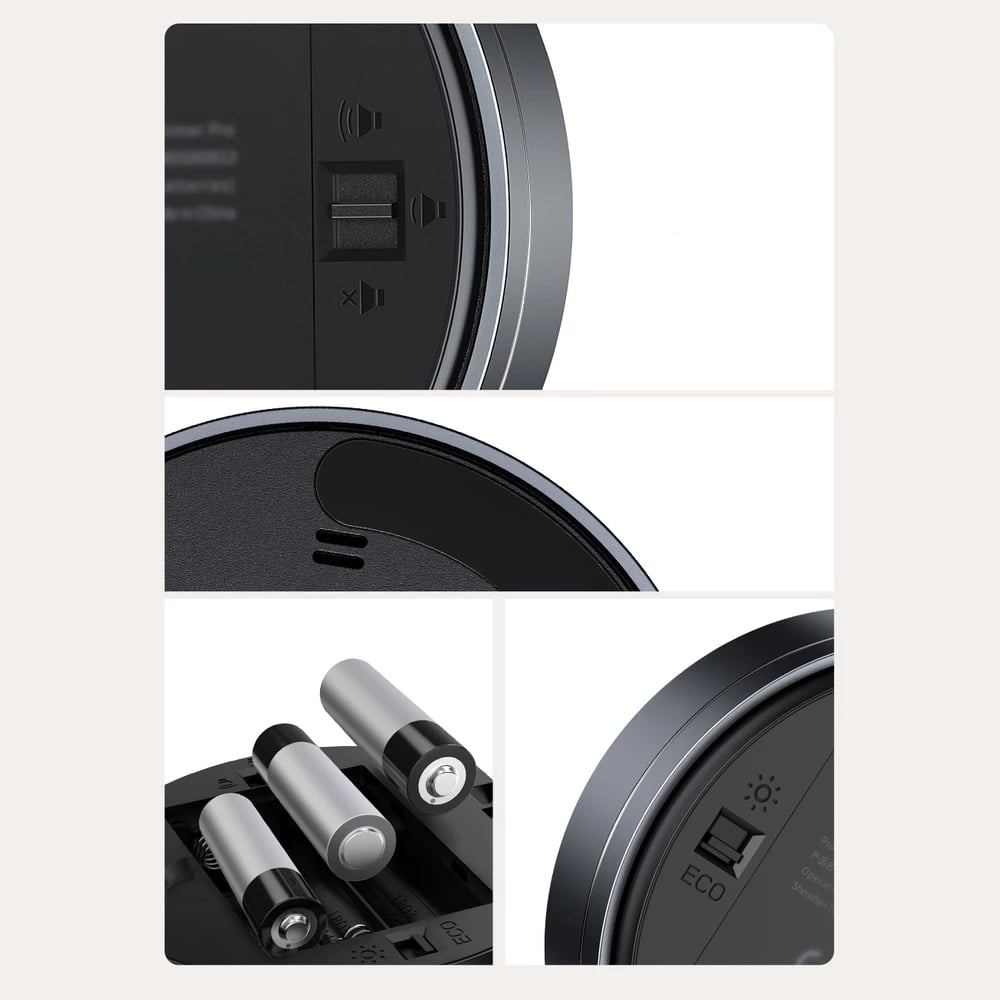 Timer elektronik Baseus Heyo Pro, FMDS000013, LED, magnet, gri Timer elektronik Baseus Heyo Pro, FMDS000013, LED, magnet, gri