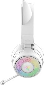 Kufje Razer Kraken Kitty V3 Pro, wireless, RGB, të bardha