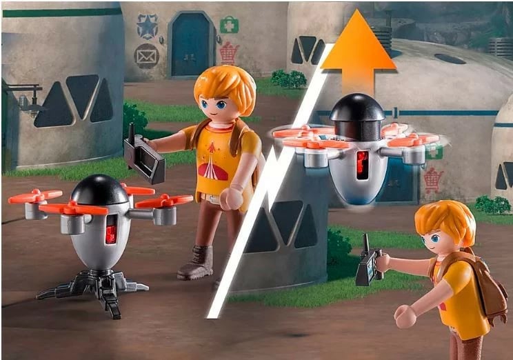 Set figurash Playmobil Dragons 71081 Thunder & Tom, 39 pjesë