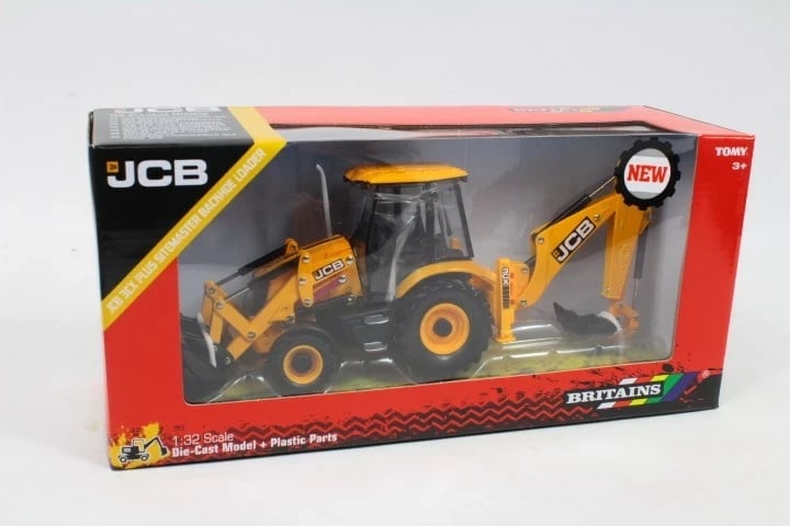 Model TOMY Britains JCB 3CX, Die-cast, Verdhë