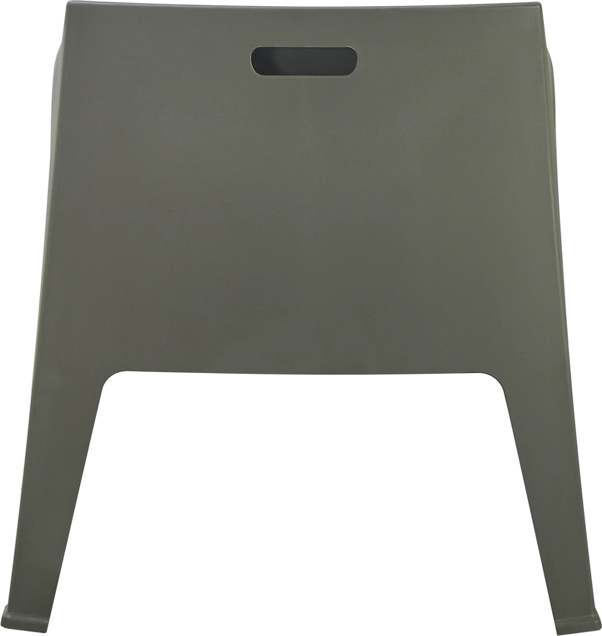 Karrige lounge polipropileni SLEEK, ngjyrë ulli e errët, FH6365.05, 62.5x48.5x73Hcm