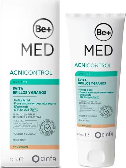 Emulsion për fytyrë unisex BE+ Med Acnicontrol 40ml