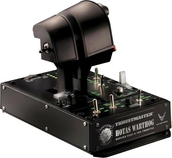Leva gazi Thrustmaster HOTAS Warthog Dual Throttle, për PC, e zezë