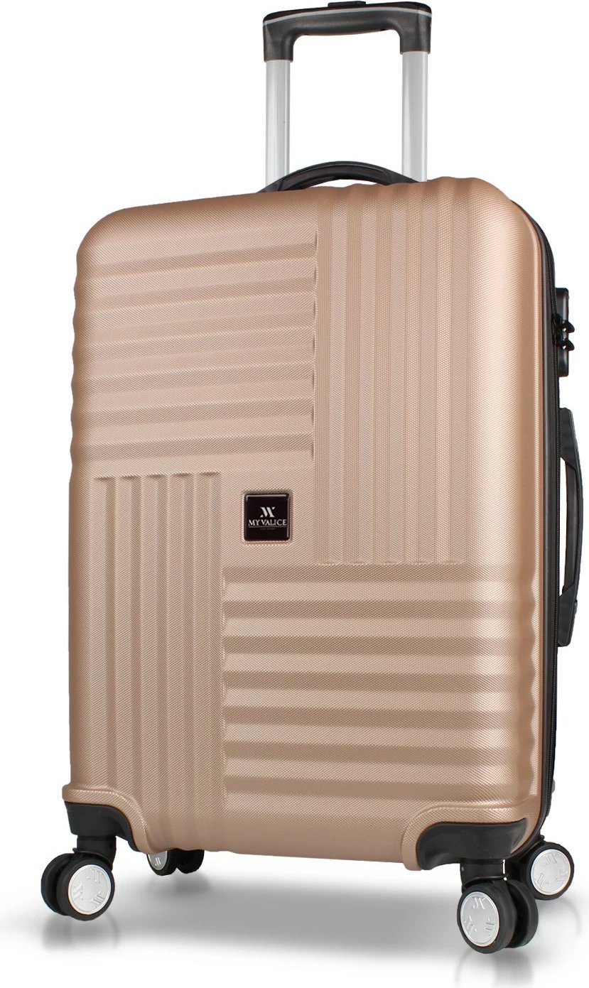 Valixhe udhëtimi ngjyrë ari, Zoozie Bags, 8609