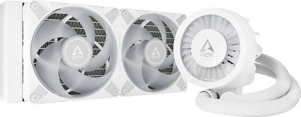Ftohës uji për CPU Arctic Liquid Freezer III 240 A-RGB, i bardhë