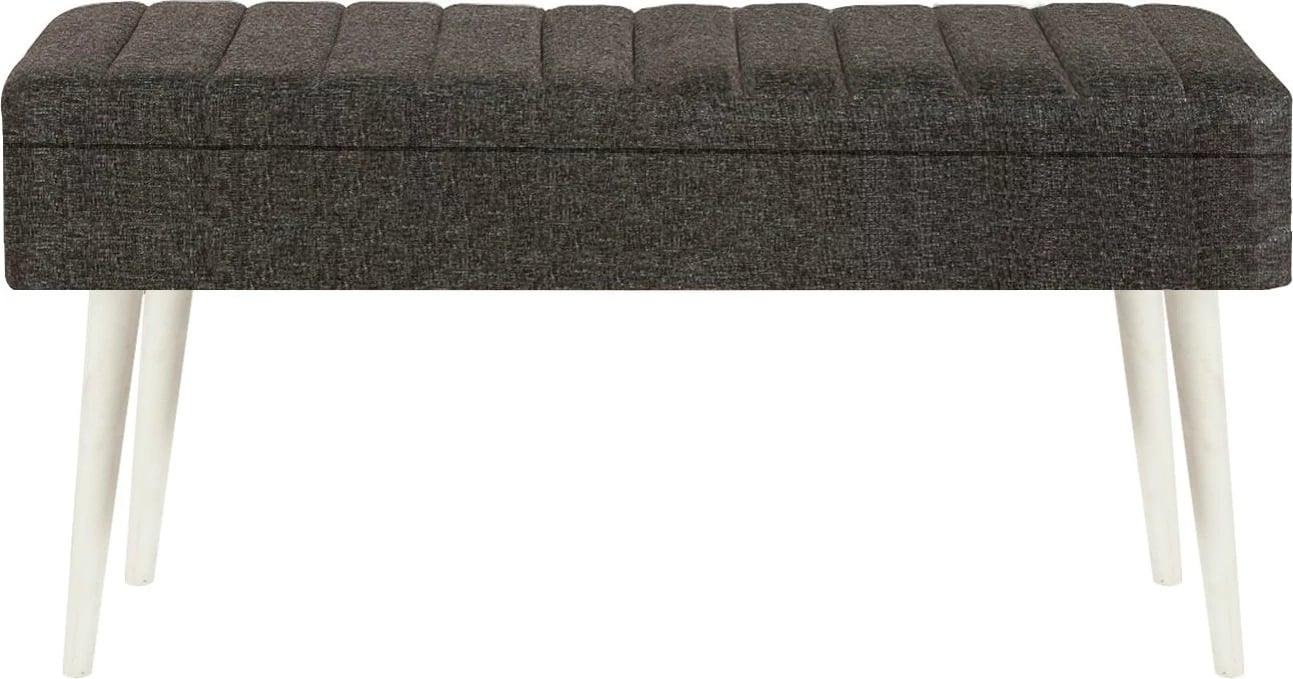 Bankë dekorative Skye, Vina 1053-1, antracit, e bardhë