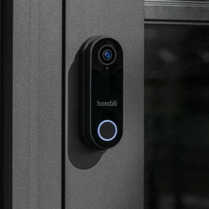 Zile e mençur Hombli Smart Doorbell Pack, e zezë, e bardhë, IP65, 2-way Zile e mençur Hombli Smart Doorbell Pack, e zezë, e bardhë, IP65, 2-way