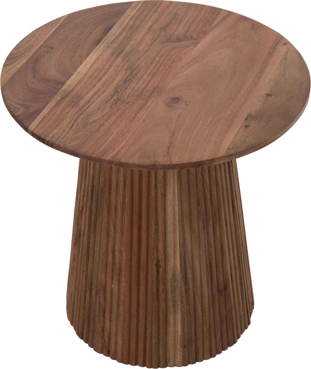 Tavolinë ndihmëse rrethore, ngjyrë natyrale, FH9698, Φ45x44H cm