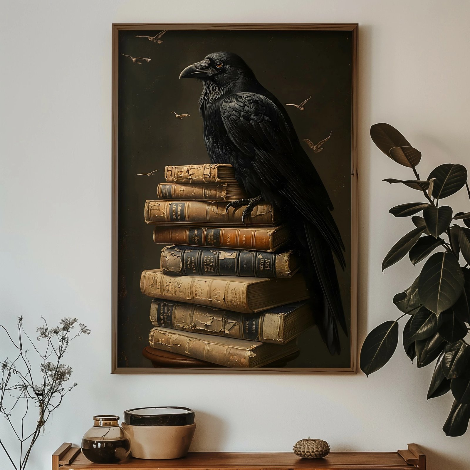 Pikturë dekorative me kornizë, MDF, Wallity, GE158-L