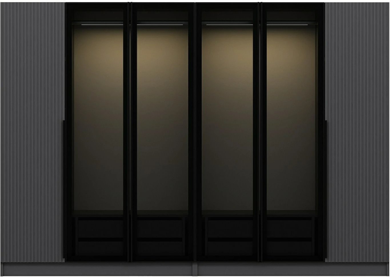 Dollap garderobe Fume, Skye Decor, Kale Plus - 7805