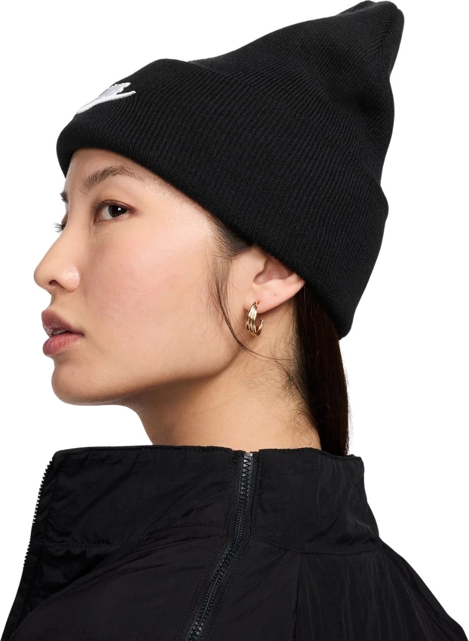 Kapelë dimri Nike unisex, e zezë