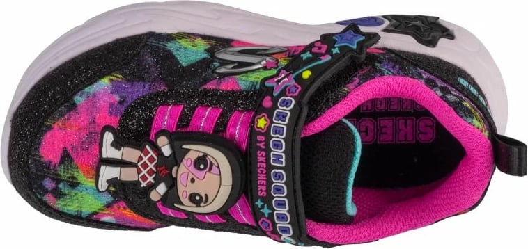 Atlete fëmijë Skechers, të zeza