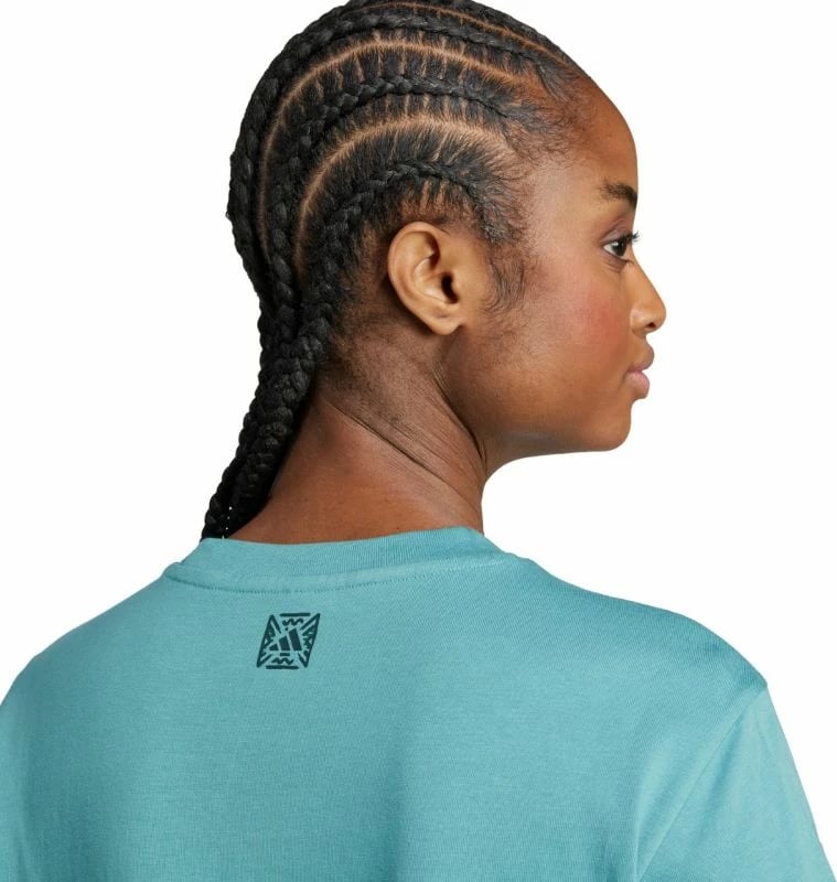 Maicë adidas për femra, e gjelbër