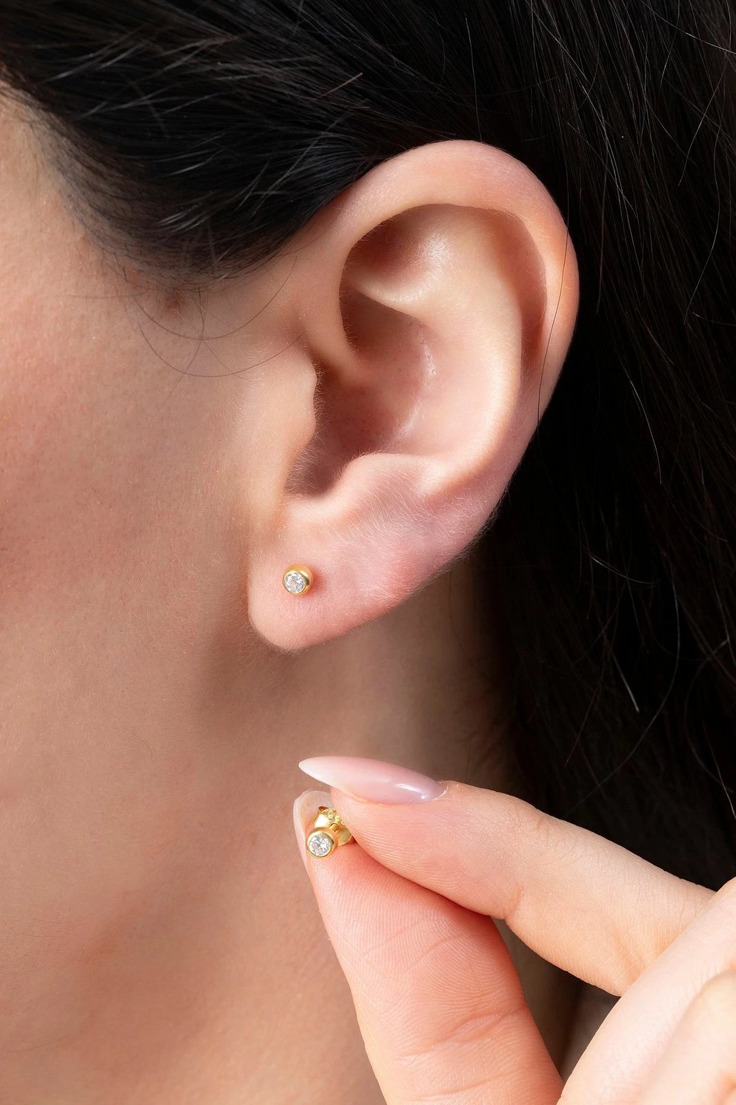 Vathë argjendi Elika Silver, ngjyrë ari, ELKMD50598A