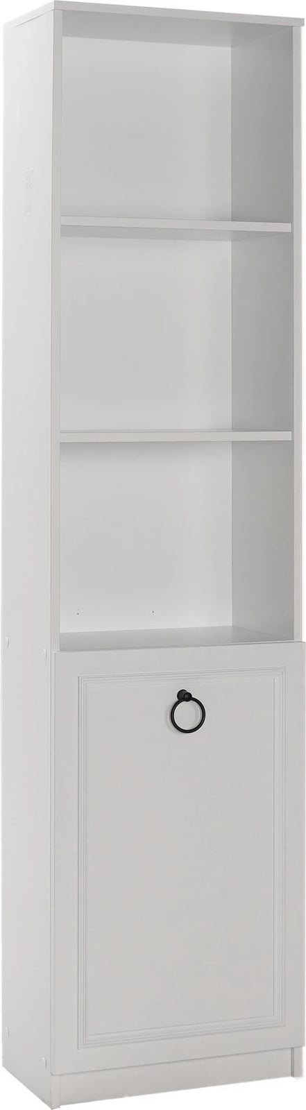 Raft librash Hanah Home, Ktp-1310-Bb-1, ngjyrë e bardhë, 45x185x24 cm