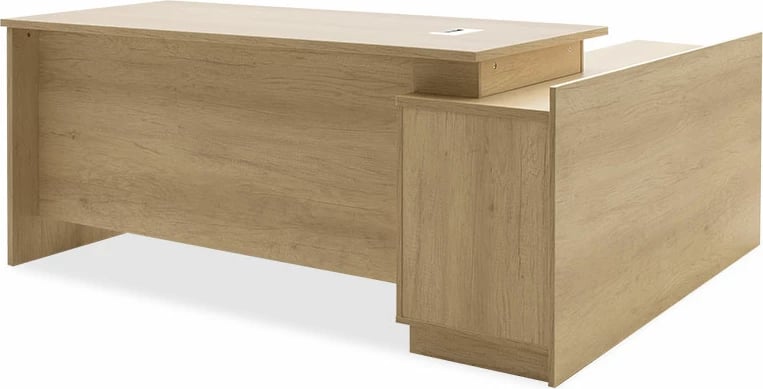 Tavolinë pune profesionale Amazon kënd i majtë ngjyrë sonoma 180x160x76cm