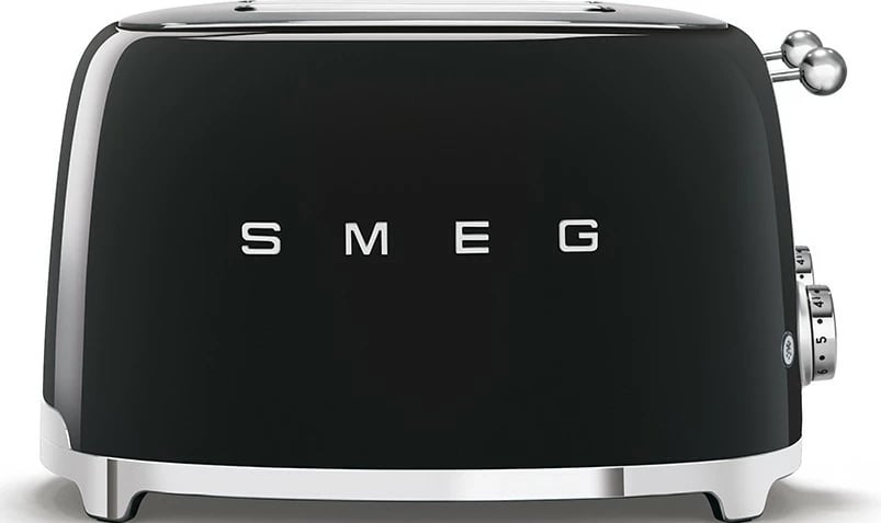 Toster Smeg TSF03BLEU, 4 feta, 2000W, 6 nivele, ngjyrë e zezë
