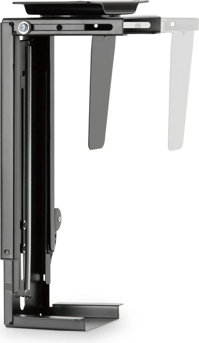 Mbajtëse universale kasë Digitus, për montim në tavolinë, easy-locking, e zezë