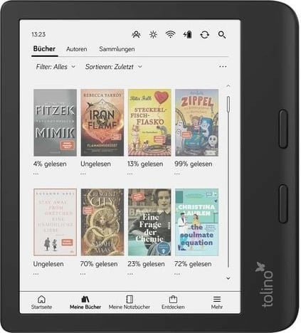 eBook reader Tolino 4016621130183, 7 inch, 32GB, E Ink Kaleido, i zi