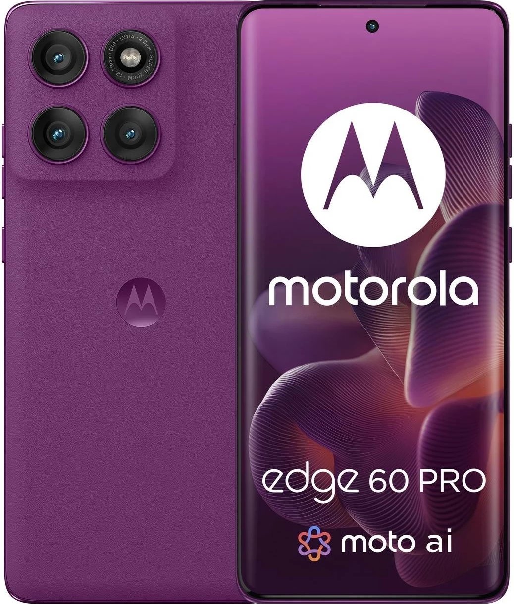 Celular Motorola Edge 60 Pro 12/512GB Sparkling Grape